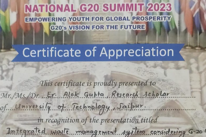 Integrated Waste Management System Considering G-20 Countries